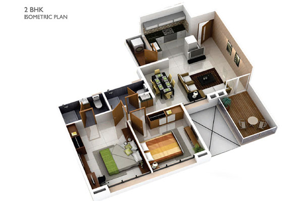 Residential Apartment in Hinjawadi  Floor Plan 
