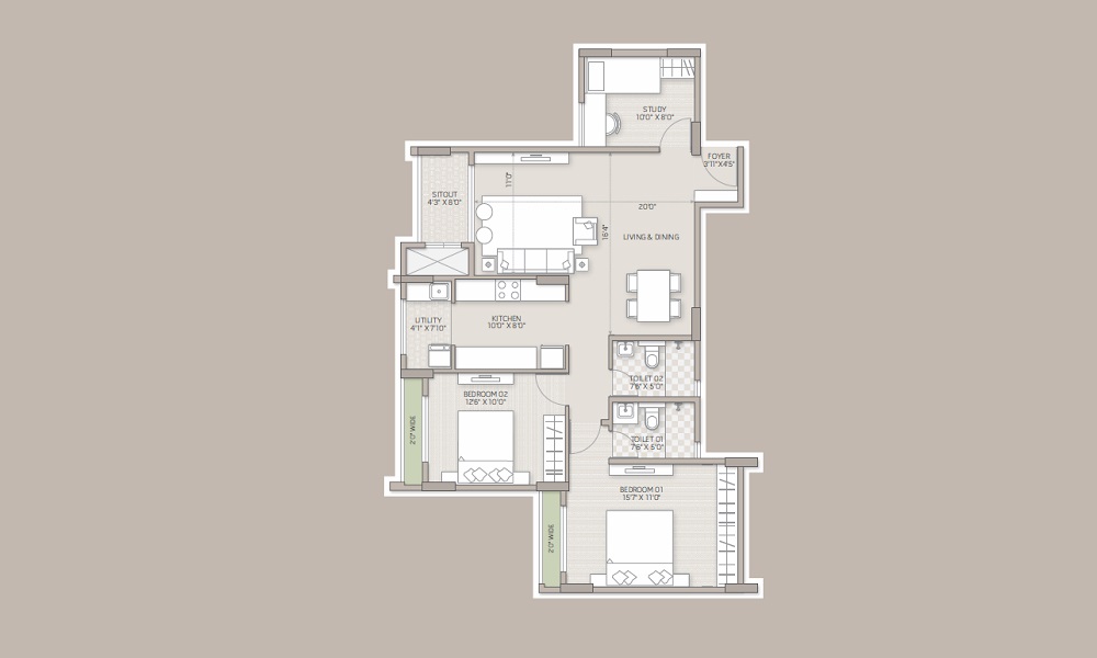 Orchid Salisbury  Floor Plan  Orchid Salisbury  Floor Plan