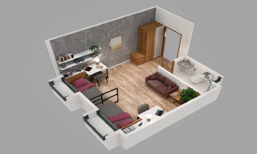 Jhamtani Bizcore  Floor Plan 