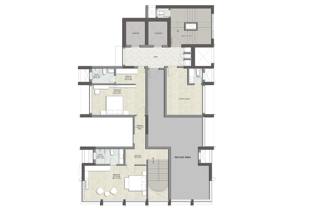 Kalpataru Matru Ashish  Floor Plan 