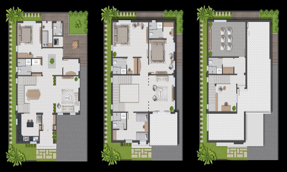 Man Airport Residency  Floor Plan 