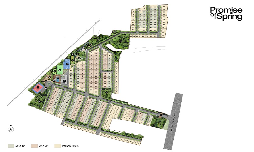 Assetz Promise of Spring  Masterplan Image  Assetz Promise of Spring  Master Plan