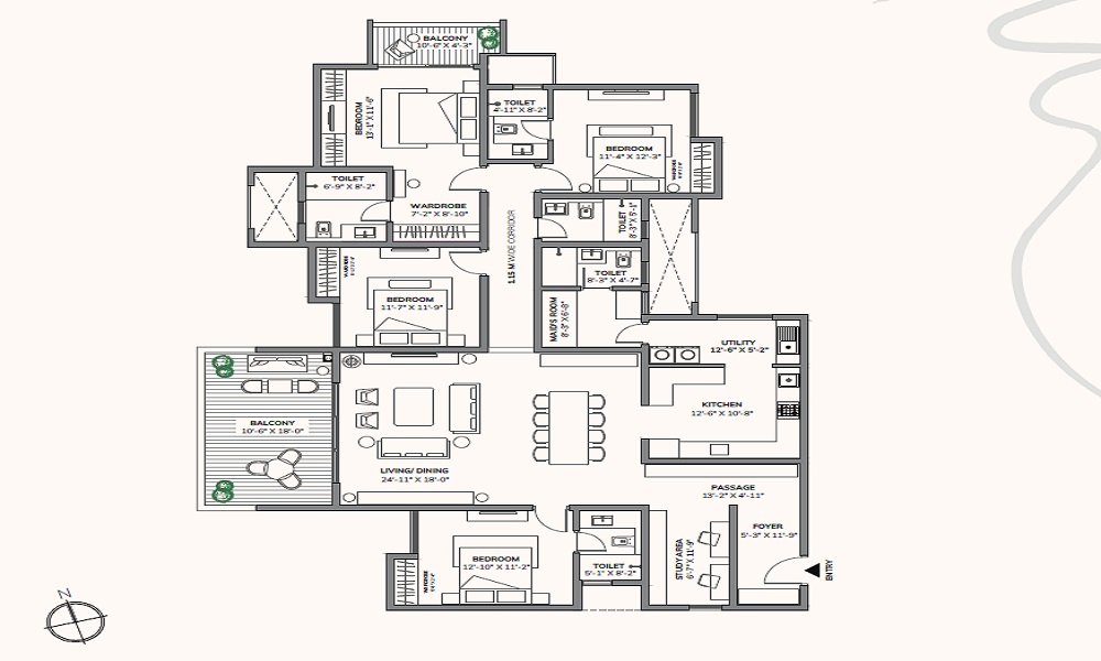 Assetz 66 & SHIBUI  Floor Plan 
