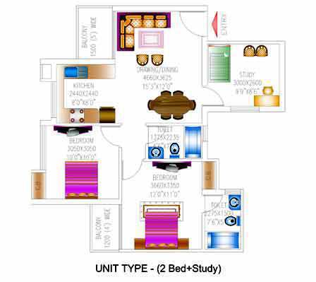 Today Kings Park  Floor Plan 