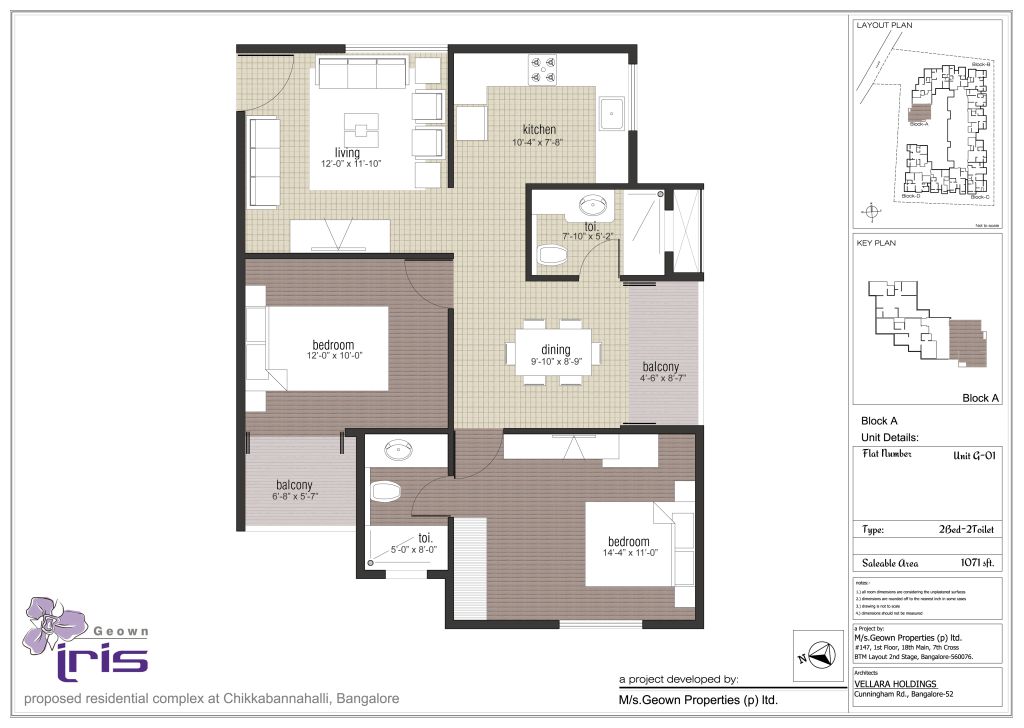 Geown Iris  Floor Plan 