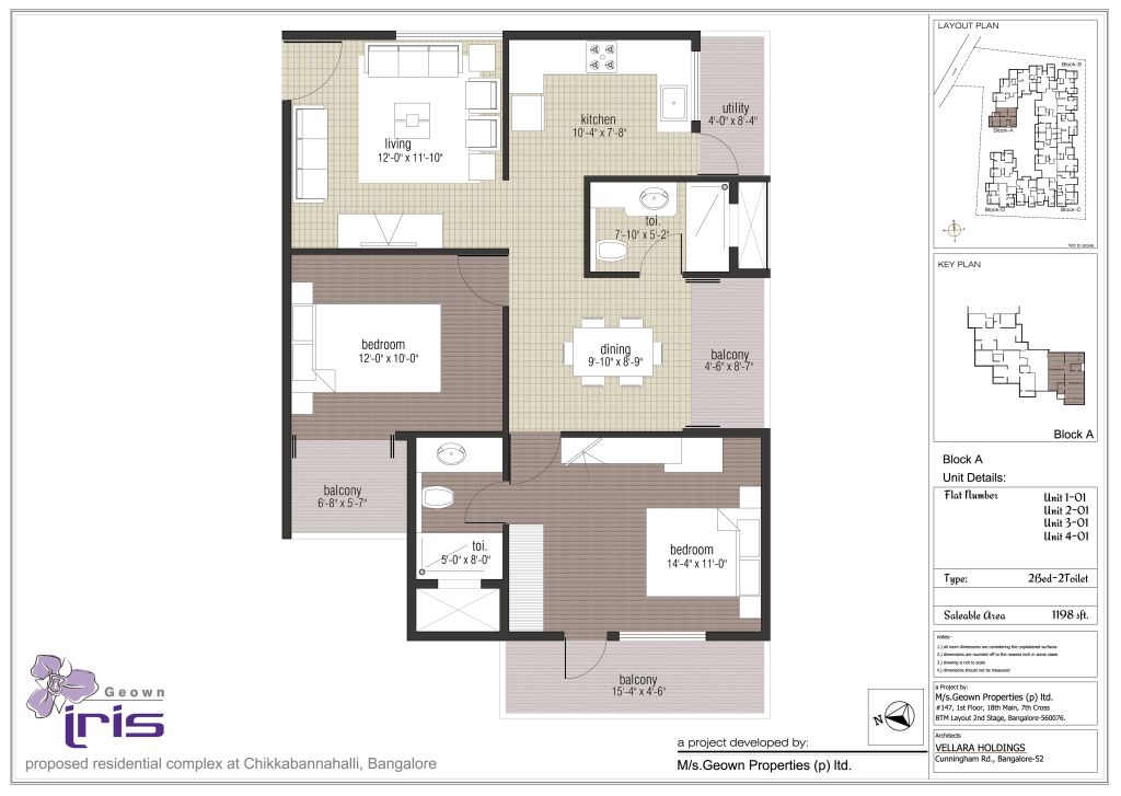 Geown Iris  Floor Plan 