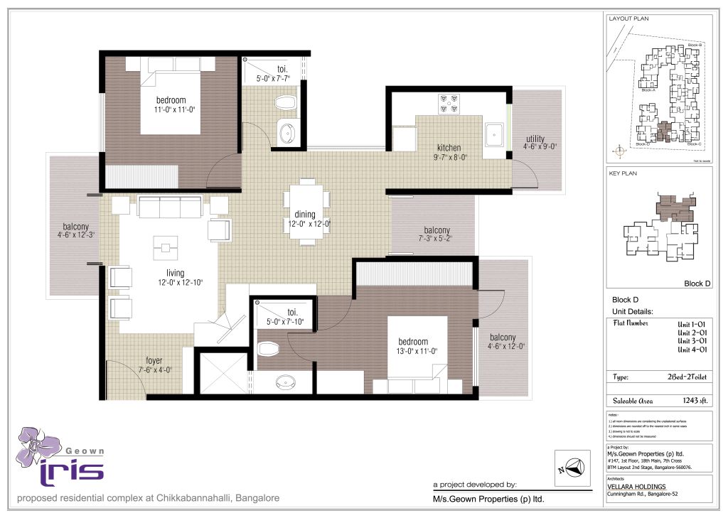 Geown Iris  Floor Plan 