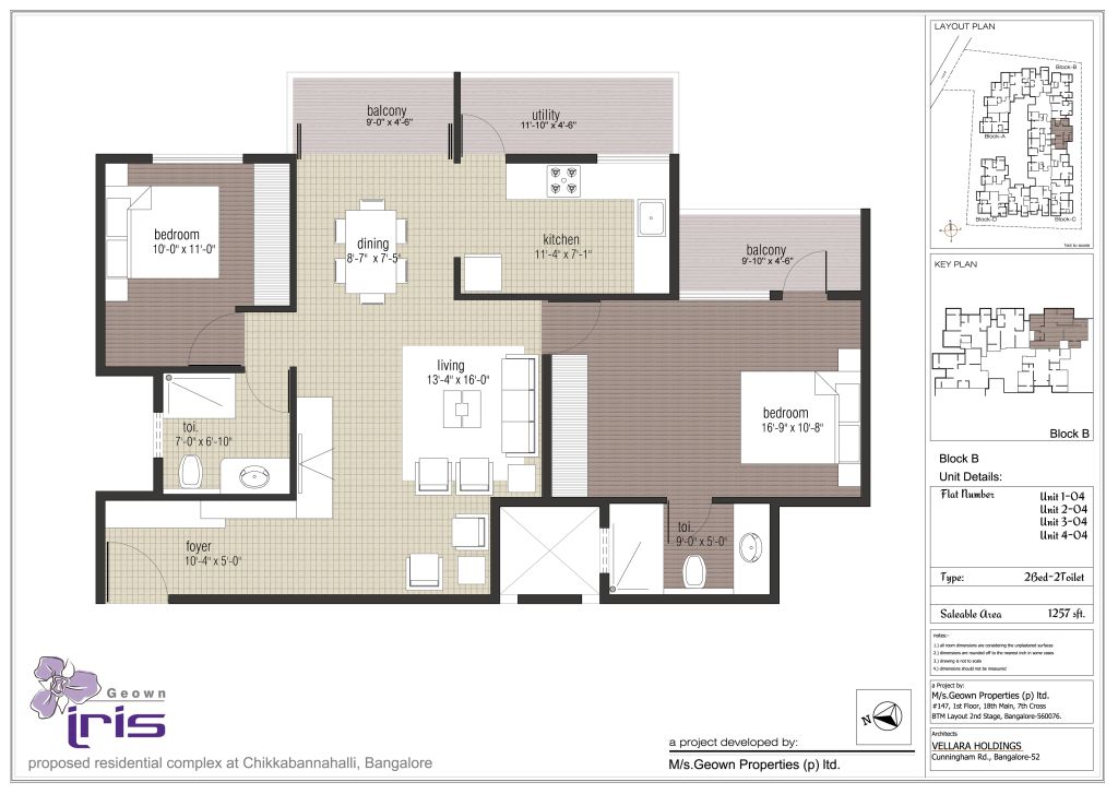 Geown Iris  Floor Plan 