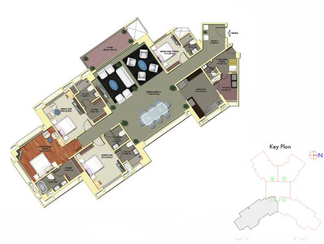 Mantri Pinnacle  Floor Plan 