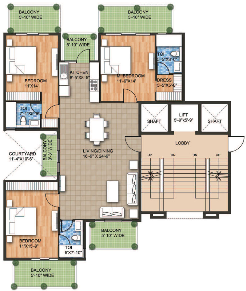 Raheja Aranya  Floor Plan  Raheja Aranya  Floor Plan