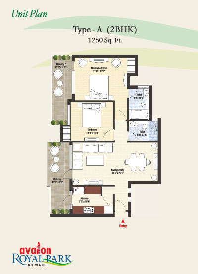 Avalon Royal Park  Floor Plan 