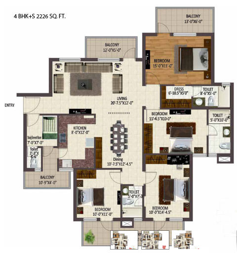 Sare Homes Petioles  Floor Plan 