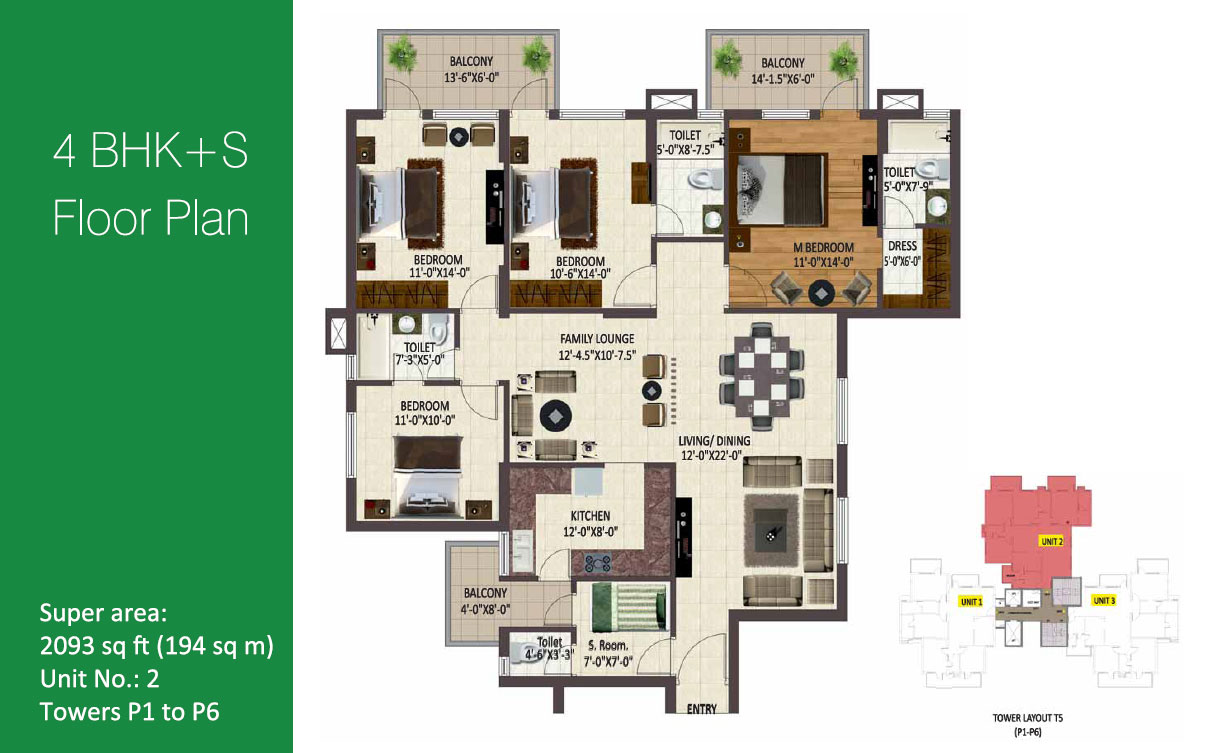 Sare Homes Petioles  Floor Plan 