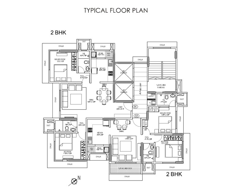 Runwal Serene  Floor Plan 
