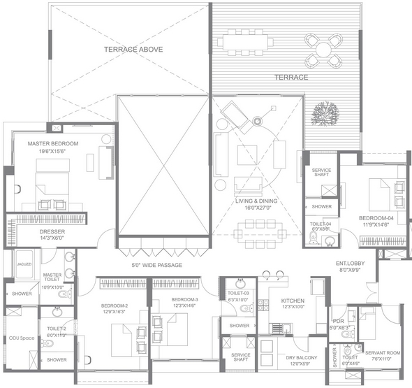 Marvel Bounty 2  Floor Plan 