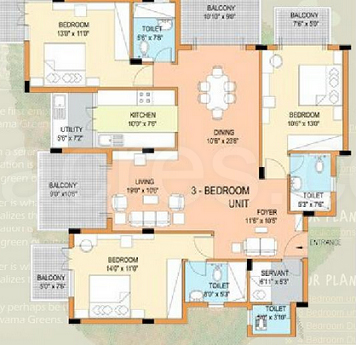 Wama Greens  Floor Plan  Wama Greens  Floor Plan